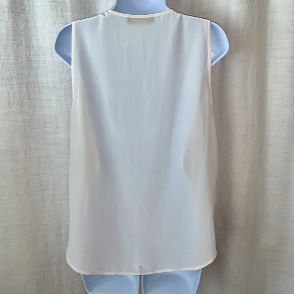 NWOT-Polo Ralph Lauren Silk Necktie Sleeveless Top - Picture 6 of 6